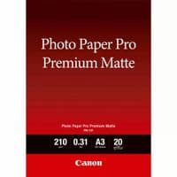 Папір Canon A3 Photo Paper Premium Matte PM-101 20с (8657B006)