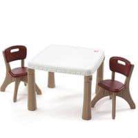 Детский стол Step2 и 2 стула "KITCHEN TABLE CHAIRS" (41383)