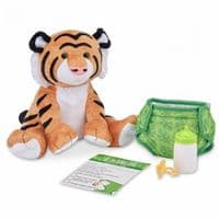 Мягкая игрушка Melissa&Doug Плюшевый малыш-тигренок (MD30450)