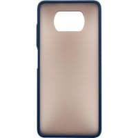 Чохол для моб. телефону DENGOS Matt POCO X3, blue (DG-TPU-MATT-69)
