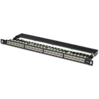 Патч-панель DIGITUS 19" 0.5U, 24xRJ45, CAT 6 STP в сборе (DN-91624S-SL-SH)