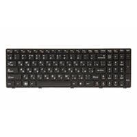 Клавиатура ноутбука PowerPlant Lenovo G580, N580 черный, черный фрейм (KB311071)