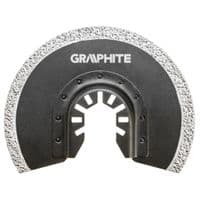 Насадка GRAPHITE півкола до багатофункціонального інструменту HM - по кераміці (56H004)