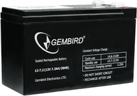 Батарея к ИБП EnerGenie 12В 7.2 Ач (BAT-12V7.2AH)