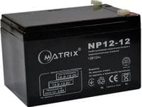 Свинцево-кислотна акумуляторна батарея Matrix 12V 12AH