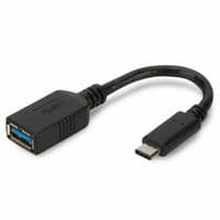 Переходник Type-C to USB AF 0.15m DIGITUS (AK-300315-001-S)