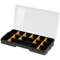 Ящик для інструментів Stanley касетниця 21 х 11,5 х 3,5 см 17 відсіків (STST81680-1)