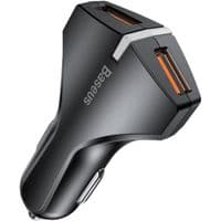 Зарядное устройство Baseus Rocket Dual USB Black (CCALL-RK01)