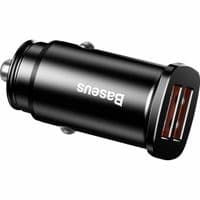 Зарядний пристрій Baseus Square Metal A+A 30W Black (CCALL-DS01)