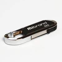 USB флеш накопичувач Mibrand 32GB Aligator Black USB 2.0 (MI2.0 / AL32U7B)