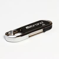 USB флеш накопичувач Mibrand 4GB Aligator Grey USB 2.0 (MI2.0 / AL4U7G)
