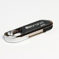USB флеш накопичувач Mibrand 64GB Aligator Grey USB 2.0 (MI2.0 / AL64U7G)