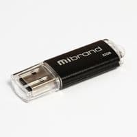 USB флеш накопичувач Mibrand 32GB Cougar Black USB 2.0 (MI2.0 / CU32P1B)