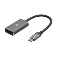Адаптер 2Е USB-C - DisplayPort, Alluminum, 0.2m, silver