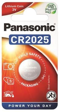 Батарейка PANASONIC CR 2025 Lithium * 1 (CR-2025EL/1B)