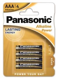 Батарейка PANASONIC LR03 Alkaline Power * 4 (LR03REB/4BPR)