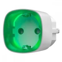 Умная розетка со счетчиком энергопотребления Ajax Socket белая, Jeweller, 230V, 11А, 2.5 кВт