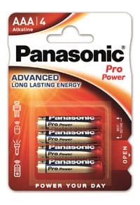 Батарейка PANASONIC LR03 Pro Power * 4 (LR03XEG/4BP)
