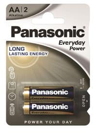 Батарейка PANASONIC AA LR06 Everyday Power * 2 (LR6REE/2BR)