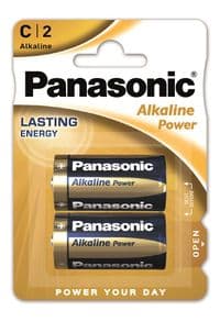 Батарейка PANASONIC C LR14 Alkaline Power * 2 (LR14REB/2BP)