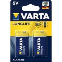 Батарейка Longlife 9V *2 Varta (04122101412)