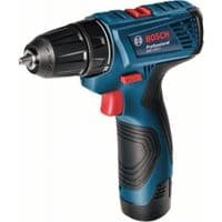 Шуруповерт-дрель Bosch GSB 120-Li, 12V, 2*2 Ач*2 Ач, 14/30 Нм, 400/1500 об/мин, 0.89 кг, кейс, ЗУ