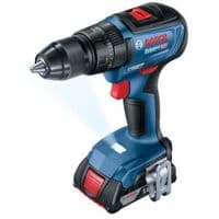 Шуруповерт-дрель Bosch GSB 18V-50 ударный, 18V, 2х2.0 Ah, GAL 18V-20, 28/50 Нм, 460-1800 об/мин, L-Case