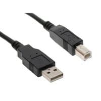 Кабель Digitus USB 2.0 (AM/BM) 1.8m, black