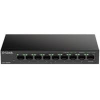 Комутатор D-Link DES-1009MP 8xFE PoE, 1xGE, 117Вт