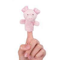 Лялька goki для пальчикового театру Свинка 15418G-5