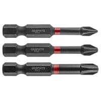 Біті ударні GRAPHITE PH1 / 2/3 x 50 мм, 3 шт.