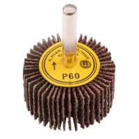 Кола пелюсткові GRAPHITE з хвостовиком, 40 x 20 мм, K60