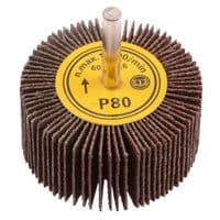 Кола пелюсткові GRAPHITE з хвостовиком, 60 x 30 мм, K80