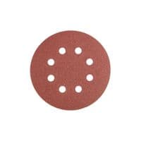 Кола шліфувальні GRAPHITE на липучці 125 мм, K120, 5 шт.