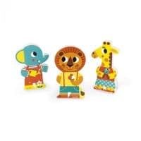 УЦІНКА! Ігрові магнітні фігурки Janod Тварини в зоопарку