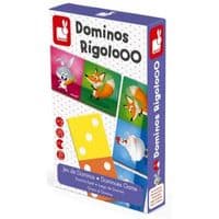 УЦИНКА! Играем Janod Домино Животные