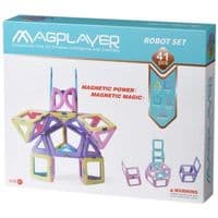 Конструктор Magplayer магнитный набор 41 эл. MPH2-41