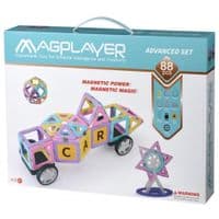 Конструктор Magplayer магнітний набір 88 ел. MPH2-88