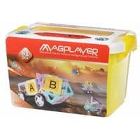 Конструктор Magplayer магнітний набір бокс 81 ел. MPT2-81