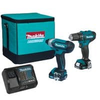 Набір інструментів Makita CLX224SA CXT 12Vmax (DF333DZ, TD110DZ, DC10SB, BL1021Bx2)