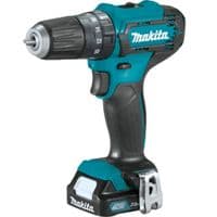 Шуруповерт  Makita HP333DWAE, 10.8В, 2Ач, CXT, 30 Нм, 1.2 кг