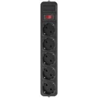 Мережевий фільтр живлення Maxxter SPM5-G-15B чорний, 4.5 м кабель, 5 розеток (SPM5-G-15B)