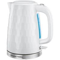Чайник Russell Hobbs 26050-70 Honeycomb White, 2400 Вт, 1,7 л, откидная крышка, белый