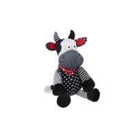 Мягкая игрушка Same Toy Корова/Бык (черно-белый) 24см A1057/24