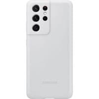 Чохол Samsung Silicone Cover для смартфону Galaxy S21 Ultra (G998) Light Gray