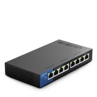Комутатор LINKSYS LGS108 8xGE, некерований