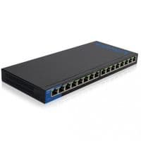 Комутатор LINKSYS LGS116 16xGE, некерований