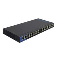 Комутатор LINKSYS LGS116P 8xGE PoE+, 8хGE, некерований