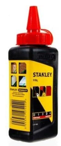 Пудра Stanley разметочная 115г. червона
