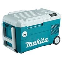 Холодильник мобильный аккумуляторный Makita DCW180Z с функцией нагрева, 220/18/12В, -18° до +60°, 20л, 13кг